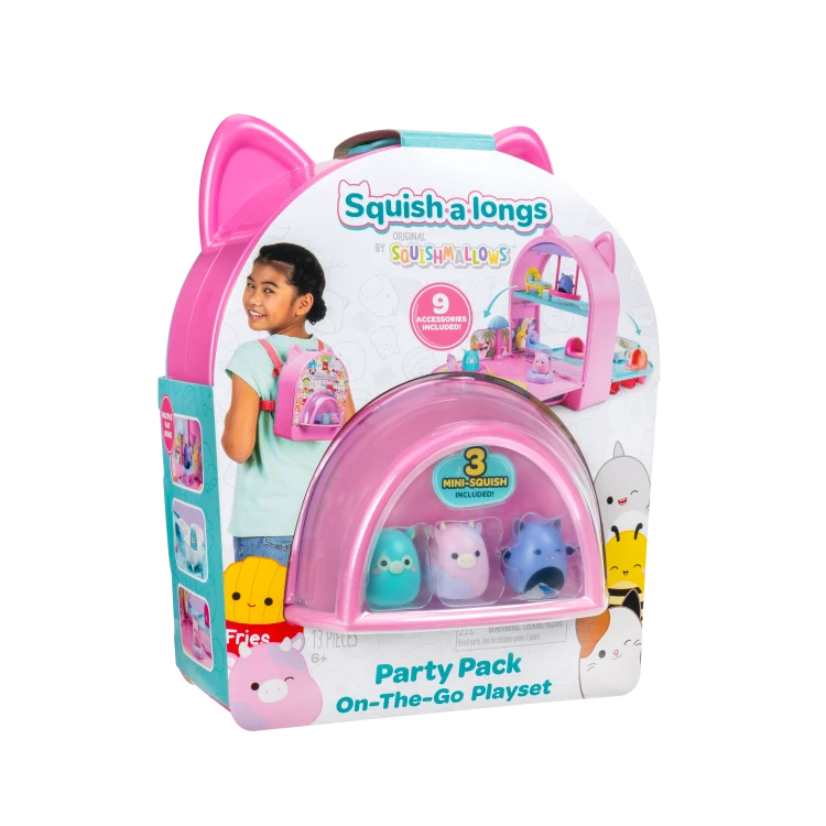SQUISH A LONGS Plecak z Figurkami