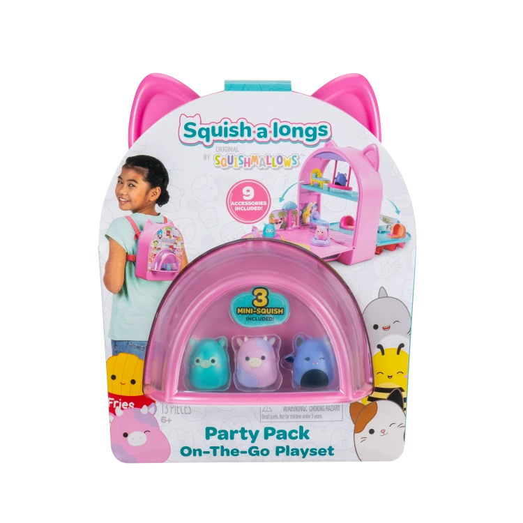 SQUISH A LONGS Plecak z Figurkami