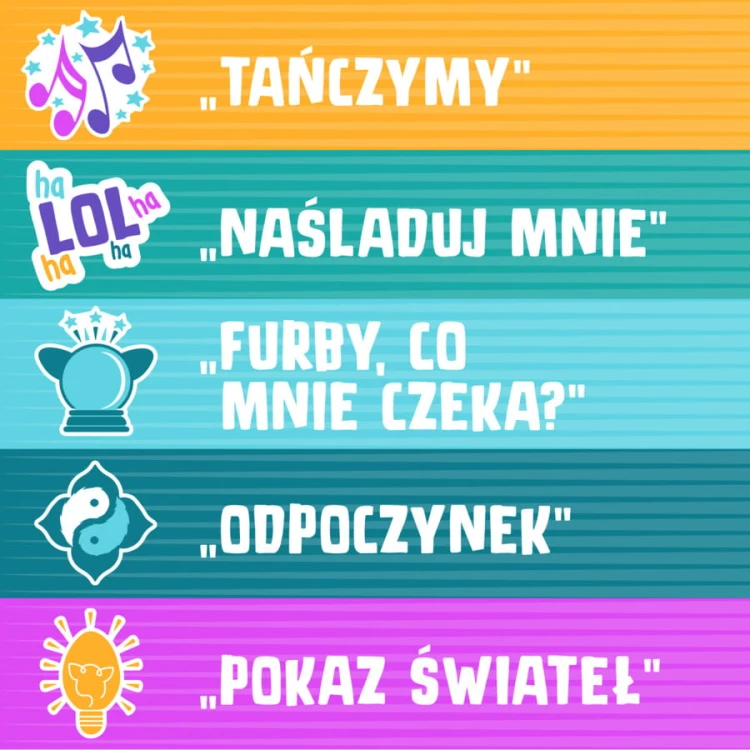 FURBY Kolor Fioletowy - Hasbro