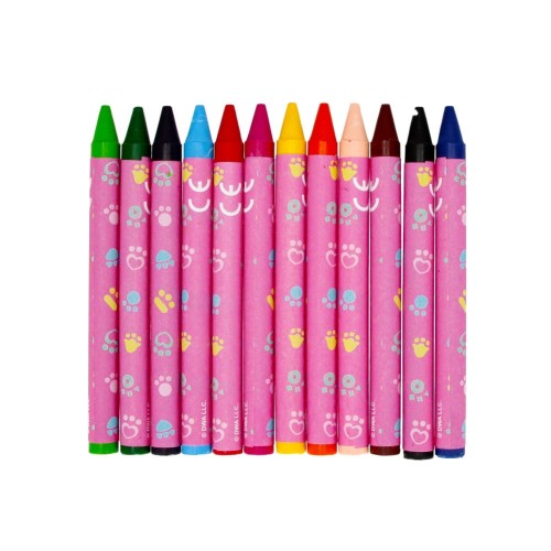 KREDKI WOSK 12KOL GABBY`S DOLLHOUSE STK