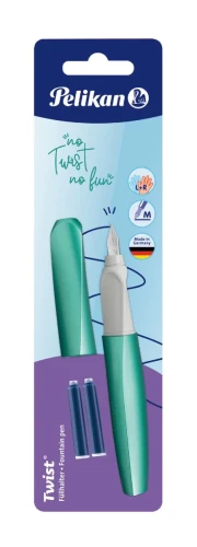 Pióro wieczne Twist Cold Alaska 2 naboje - Pelikan