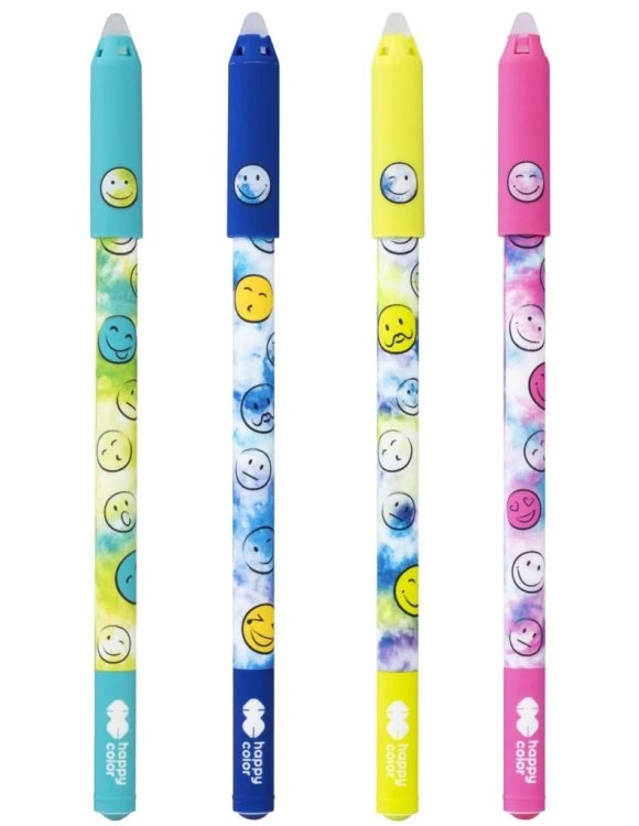 Długopis ścieralny 0.5 Smile nieb. - Happy Color