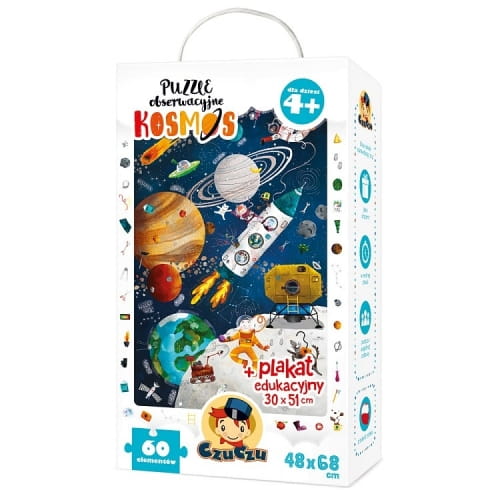 CzuCzu puzzle obserwacyjne kosmos