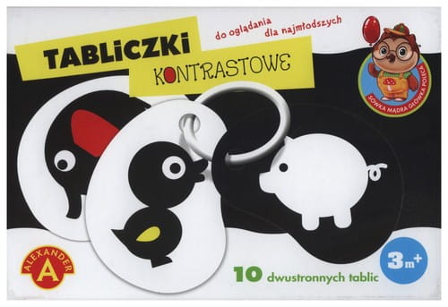 Alexander - Tabliczki Kontrastowe. Sówka mądra główka