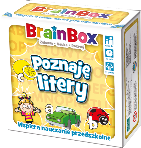 BrainBox Poznaję litery - Rebel
