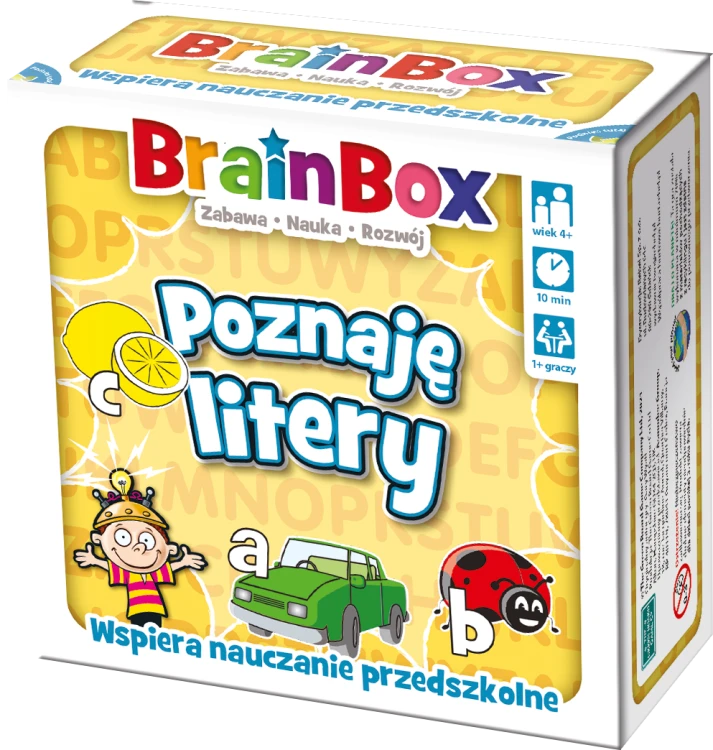 BrainBox Poznaję litery - Rebel