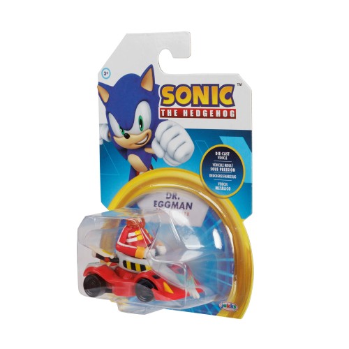 Dr. Eggman w pojeździe - Sonic Die Cast - Jakks Paciffic