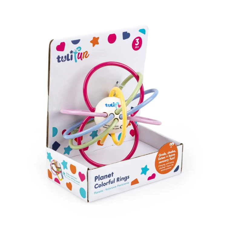 Planeta kolorowe pierścienie Tuli Fun - Dumel