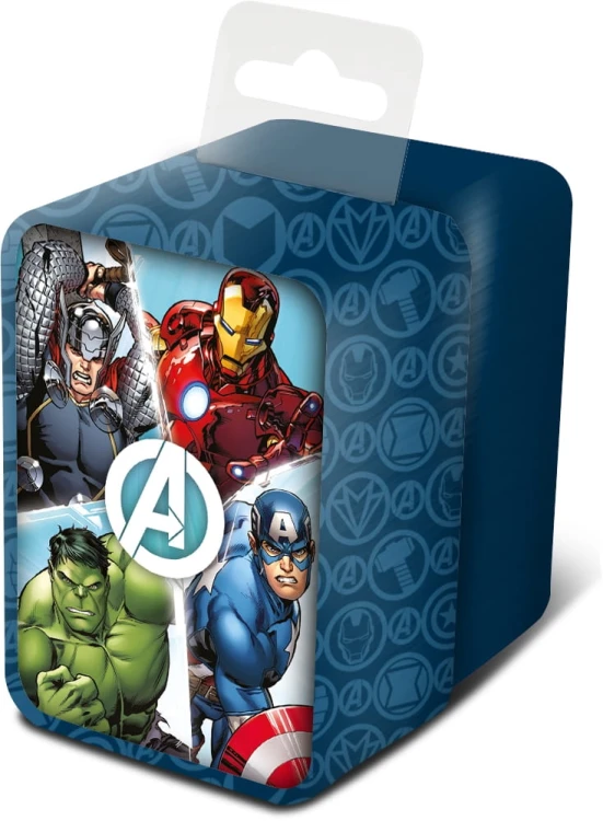 Zegarek analogowy w metalowym opakowaniu Avengers MV15786 - Kids Euroswan