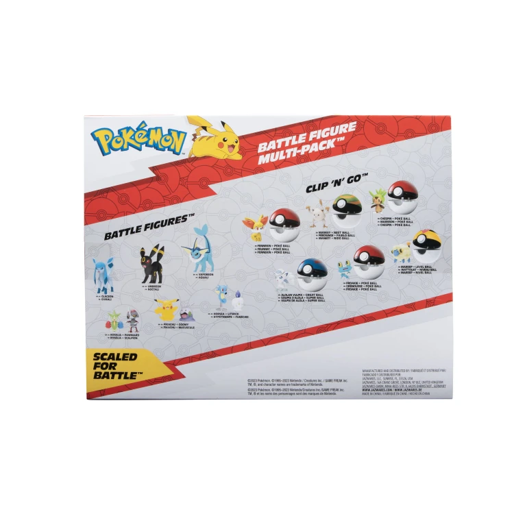 Pokemon Figurki Multipak 6PK W6 - Jazwaress