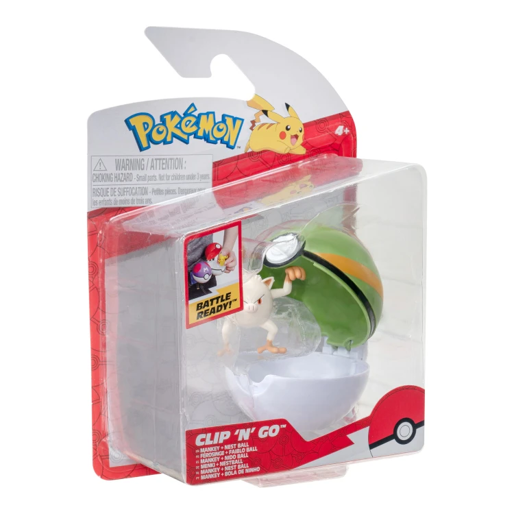 Pokemon Clip N Go Mankey S14 - Jazwaress