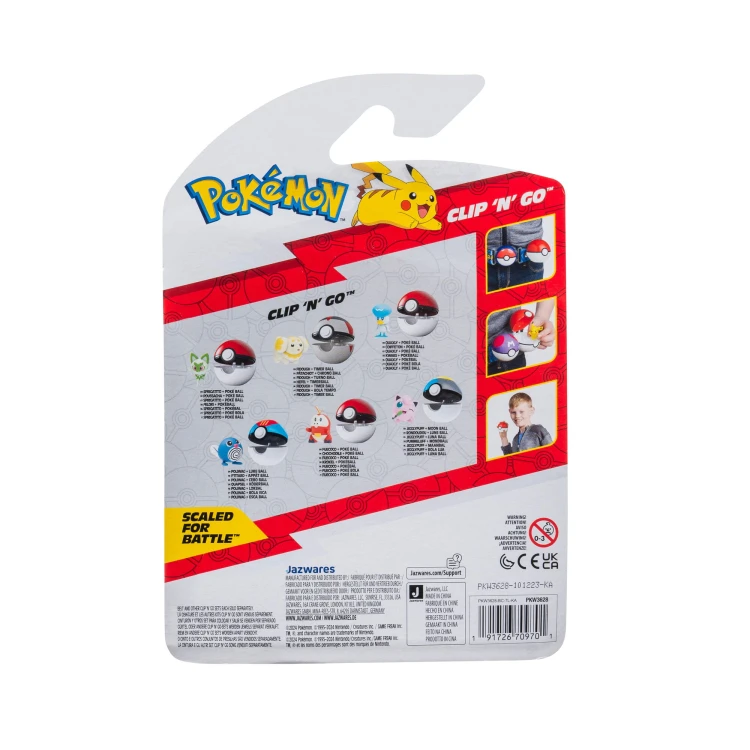 POKEMON Clip N Go Fuecoco S17 - Jazwaress
