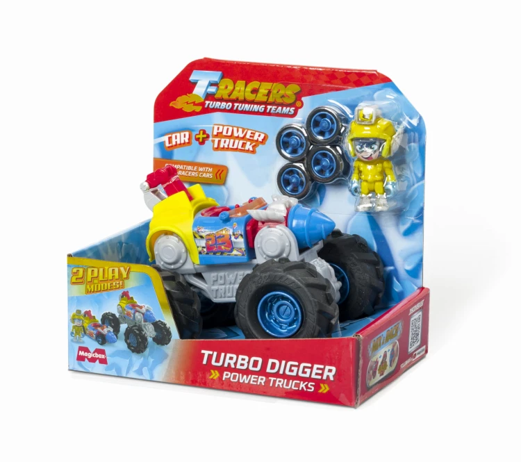 T-Racers Power Truck Turbo Digger - Magic Box