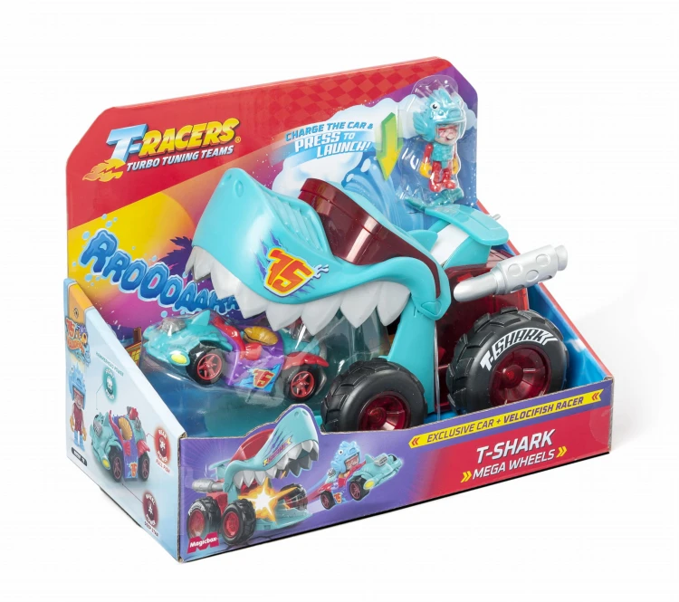 T-RACERS Mega Wheels T-Shark - Magic Box