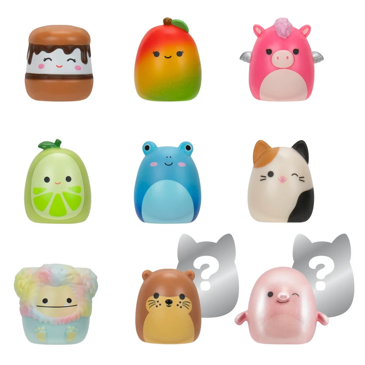 SQUISH A LONGS zestaw 8 figurek - Jazwares