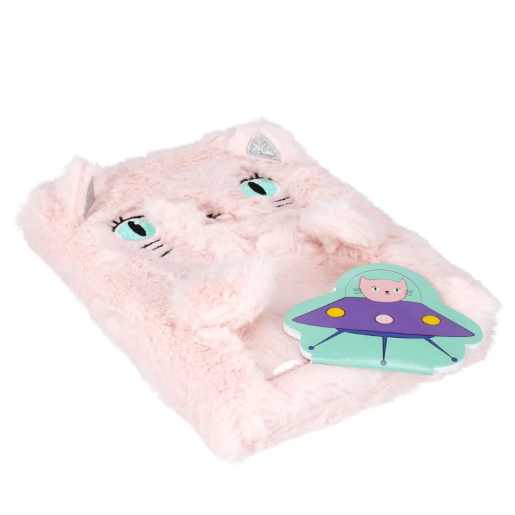 Notes pluszowy Pink Kitty A5 - Starpak