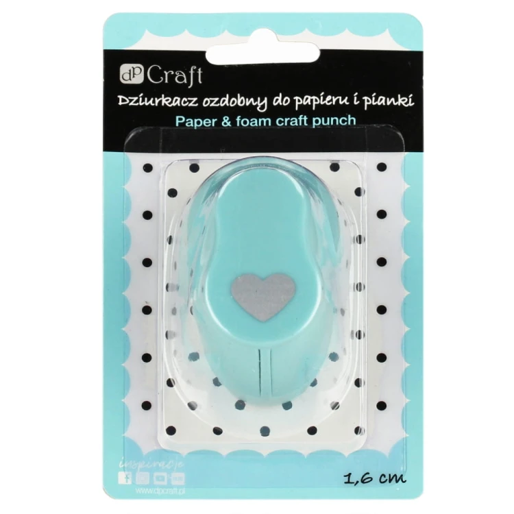 Dziurkacz dekoracyjny serce - DP Craft