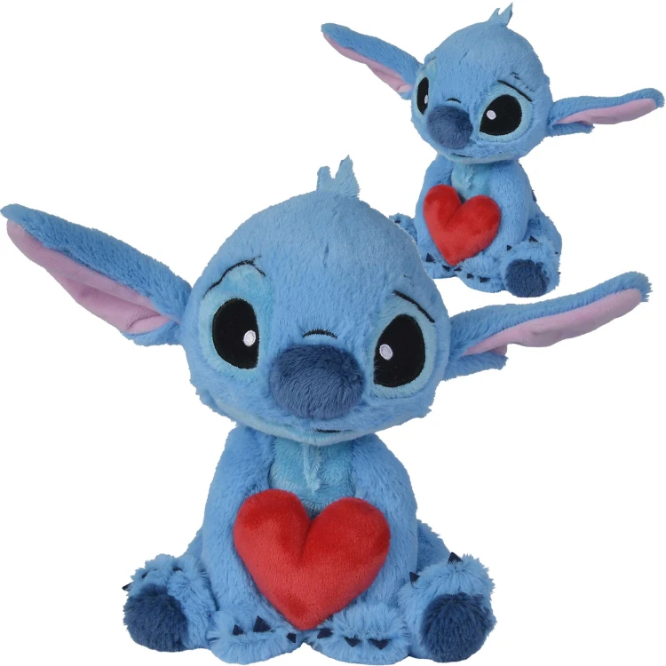 Disney maskotka pluszowa Stitch z sercem 25cm - Simba