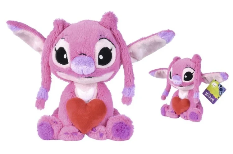 Disney maskotka pluszowa Angel z sercem 25cm  - Simba