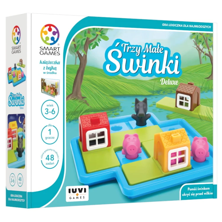 Smart Games Trzy Małe Świnki (PL) IUVI Games