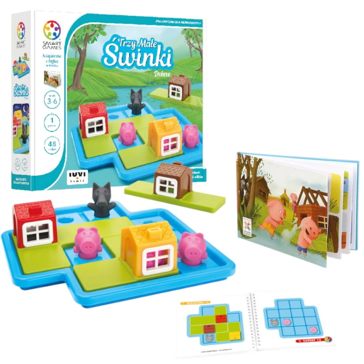 Smart Games Trzy Małe Świnki (PL) IUVI Games