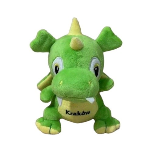 Pluszowy Smok Kraków 30cm zielony
