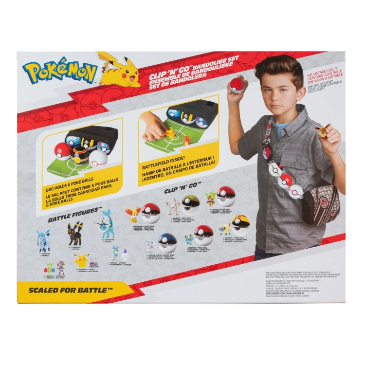 Pokemon zestaw Eevee z torbą i pasem (bandolier set)
