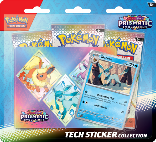 Pokémon TCG: Scarlet & Violet -Prismatic Evolutions - Tech Sticker