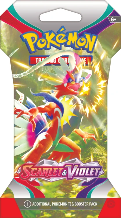 Pokemon TCG: SV 01 Sleeved Booster