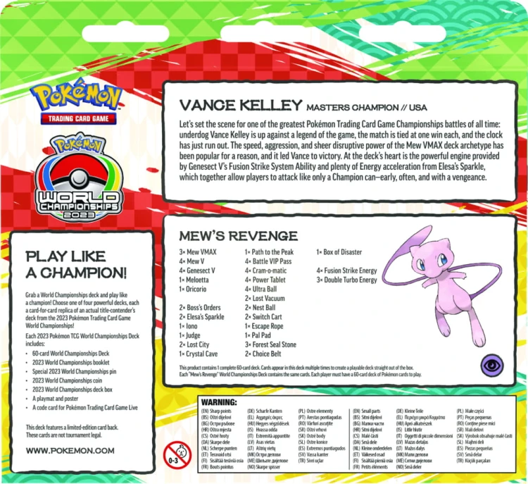 Pokémon TCG: World Championships Deck 2024