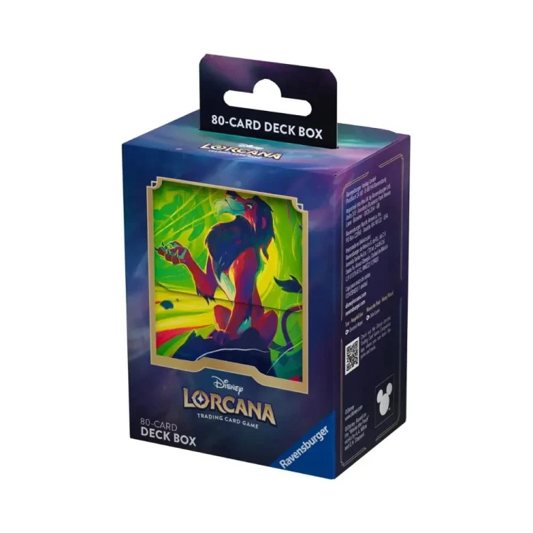 Pudełko na karty Disney Lorcana - Deck Box Skaza