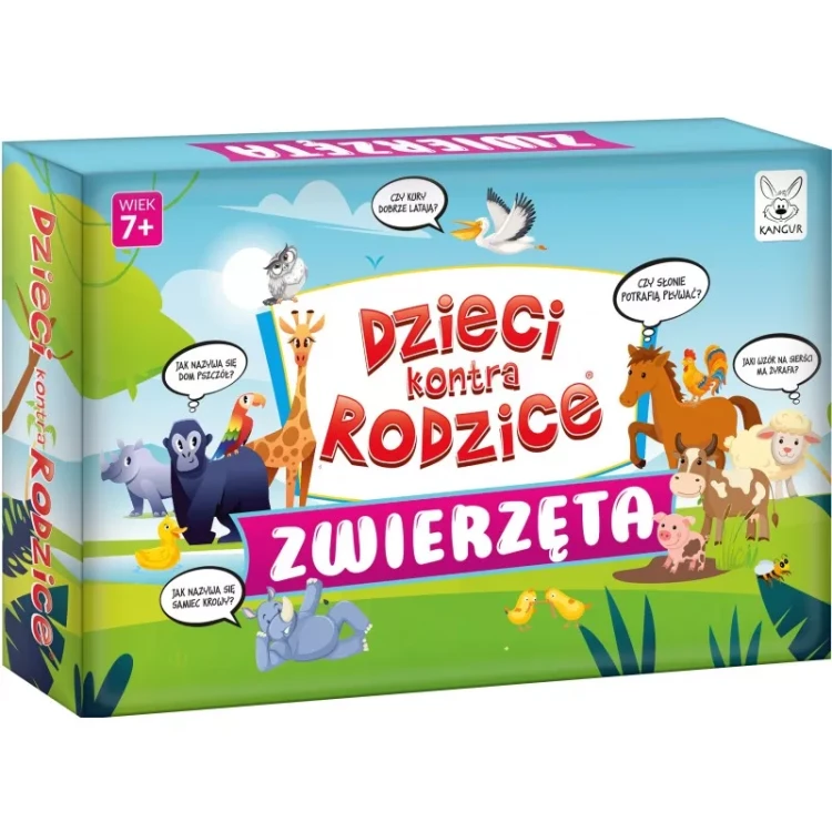 Dzieci kontra Rodzice. Zwierzęta - Kangur1.webp
