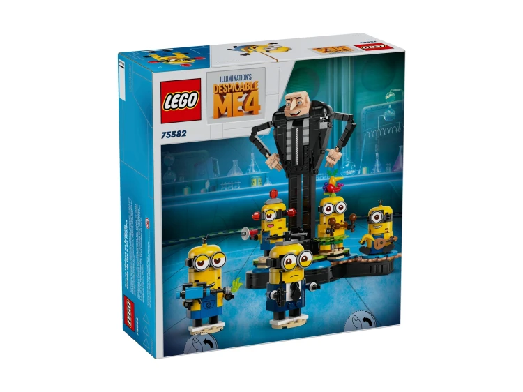 LEGO GIRLS FIRST 75582 Gru i minionki z klocków Mr Puggy Kraków.webp