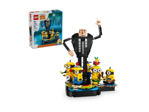 LEGO GIRLS FIRST 75582 Gru i minionki z klocków MrPuggy.webp