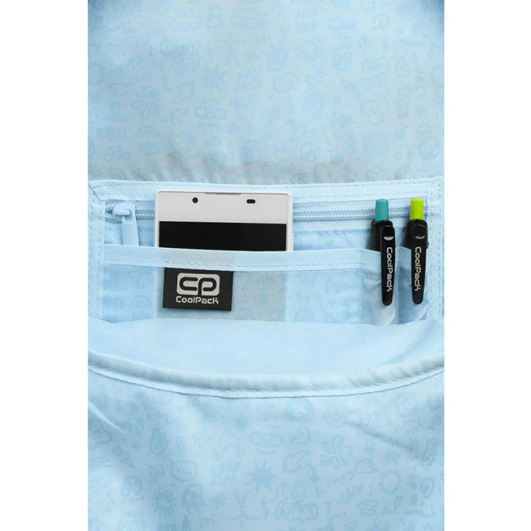 Plecak szkolny Rider Pastel Powder blue - Coolpack MrPuggy Krakow.jpg