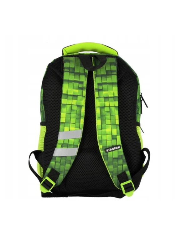 Plecak szkolny green Pixel - Starpak Mr Puggy Kraków.jpg