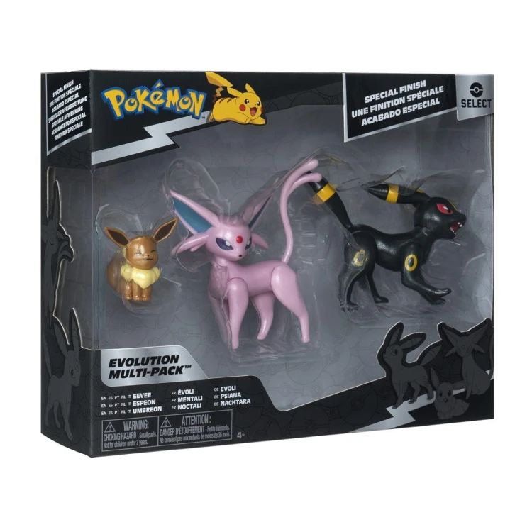 Figurki bitewne Pokemon Evolution Multipack Eevee Espeon Umbreon MrPuggy Kraków.jpg