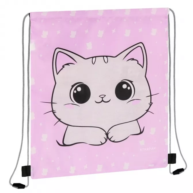 Worek na ramię Kitty pluszowy - Starpak MrPuggy.webp
