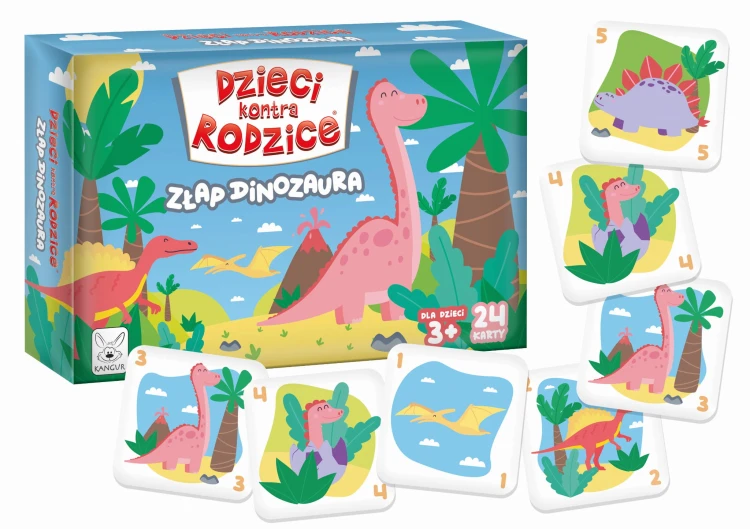 Dzieci kontra Rodzice. Złap dinozaura - Kangur Mr Puggy.jpg