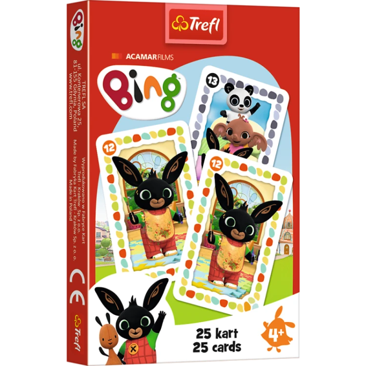Gra karciana piotruś Bing - Trefl MrPuggy.jpg