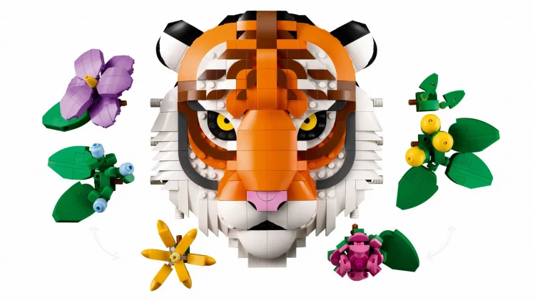 LEGO ART 31217 Kolekcja zwierząt tygrys Mr Puggy Kraków.jpg