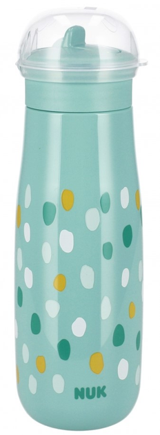 NUK kubek 450ml Mini-Me +12msc turkusowy MrPuggy.webp
