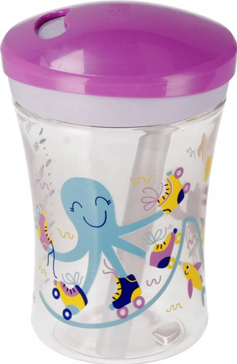 NUK kubek 230ml Evolution Active +12msc fioletowy MrPuggy.jpg