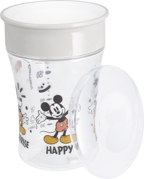 NUK kubek 230ml Magic Cup Miki popielaty Mr puggy.webp