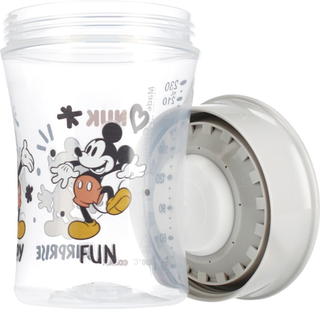 NUK kubek 230ml Magic Cup Miki popielaty MrPuggy Kraków.webp
