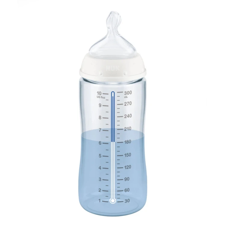 NUK butelka antykolkowa z czujnikiem temperatury 300ml Kubuś Puchatek 0-6msc MrPuggy.jpg