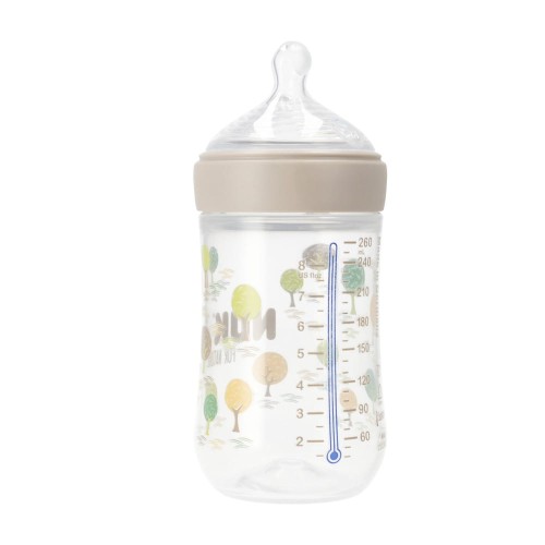 NUK butelka 260ml roz. M For Nature popielata.jpg