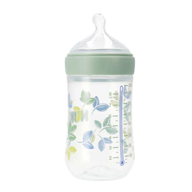 NUK butelka 260ml roz. M For Nature zielona MrPuggy.jpg