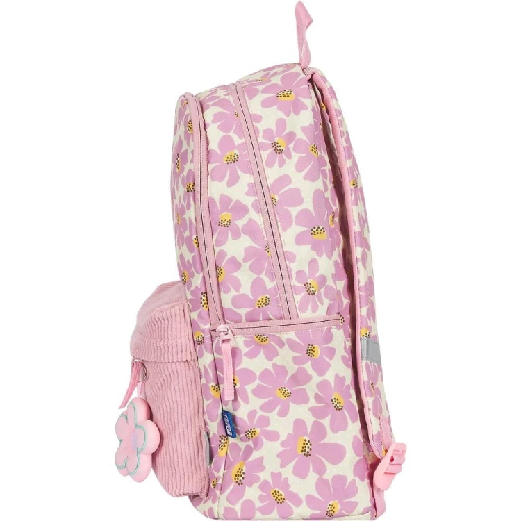 Plecak szkolny różowy Oxford Bloom MrPuggy.jpg