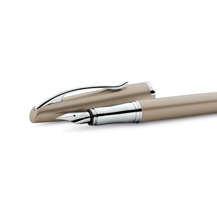 Zestaw pióro wieczne i kulkowe Pelikan Jazz Noble Elegance Taupe - Pelikan MrPuggy Kraków.jpg